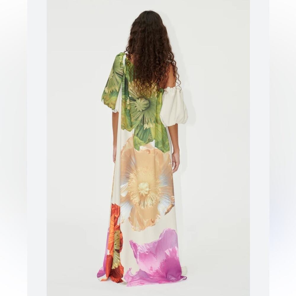 STINE GOYA payton dress in poppiesbloom poppies bloom floral XL - Picture 6 of 16